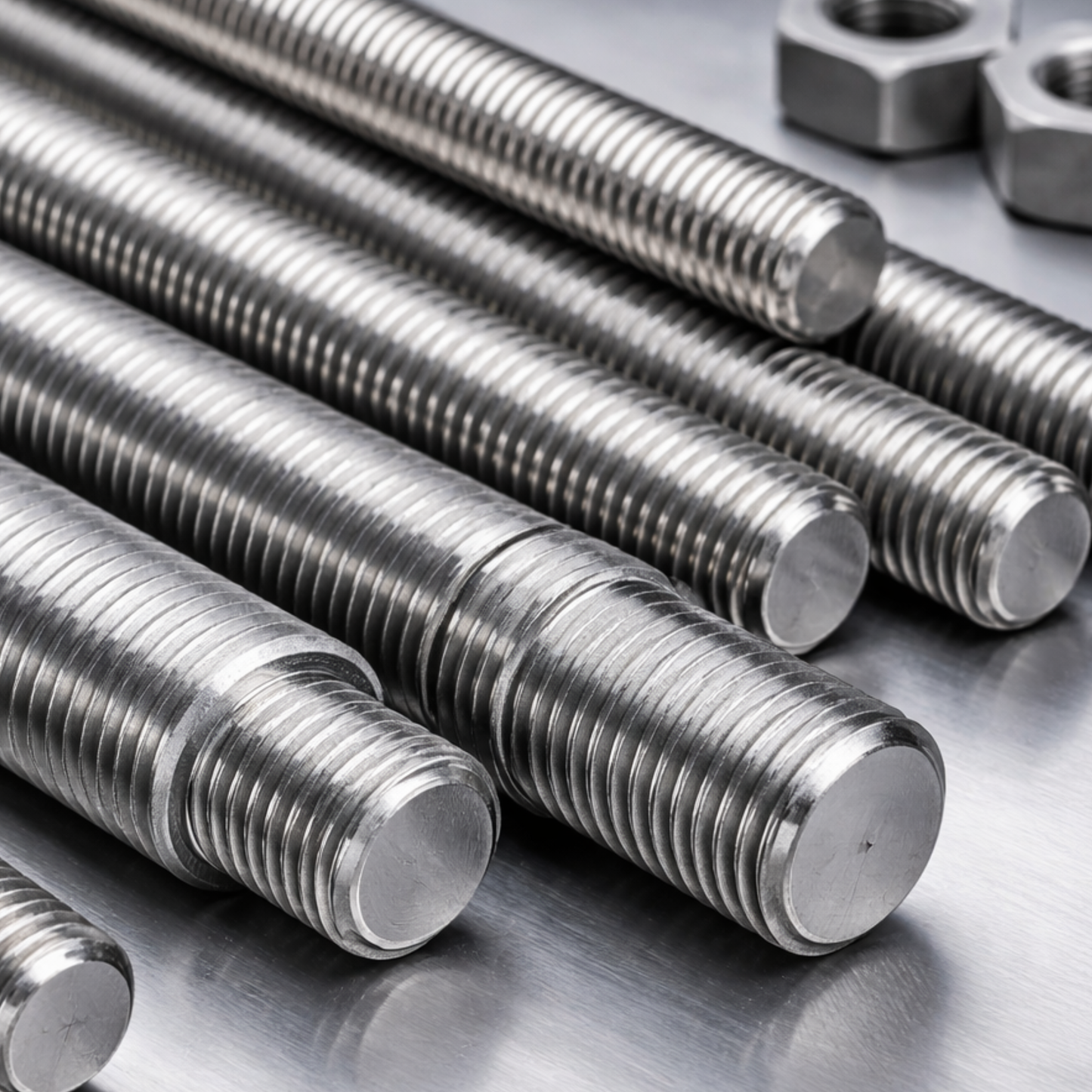 M8 Titanium Grade 5 Threaded Rod