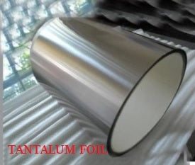 Tantalum Foil ( Purity: 99.9%) - 0.002mm Thick