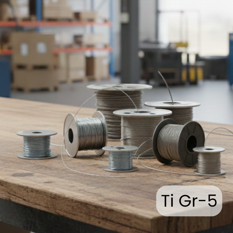 Ti6Al4V Titanium Grade 5 Wires